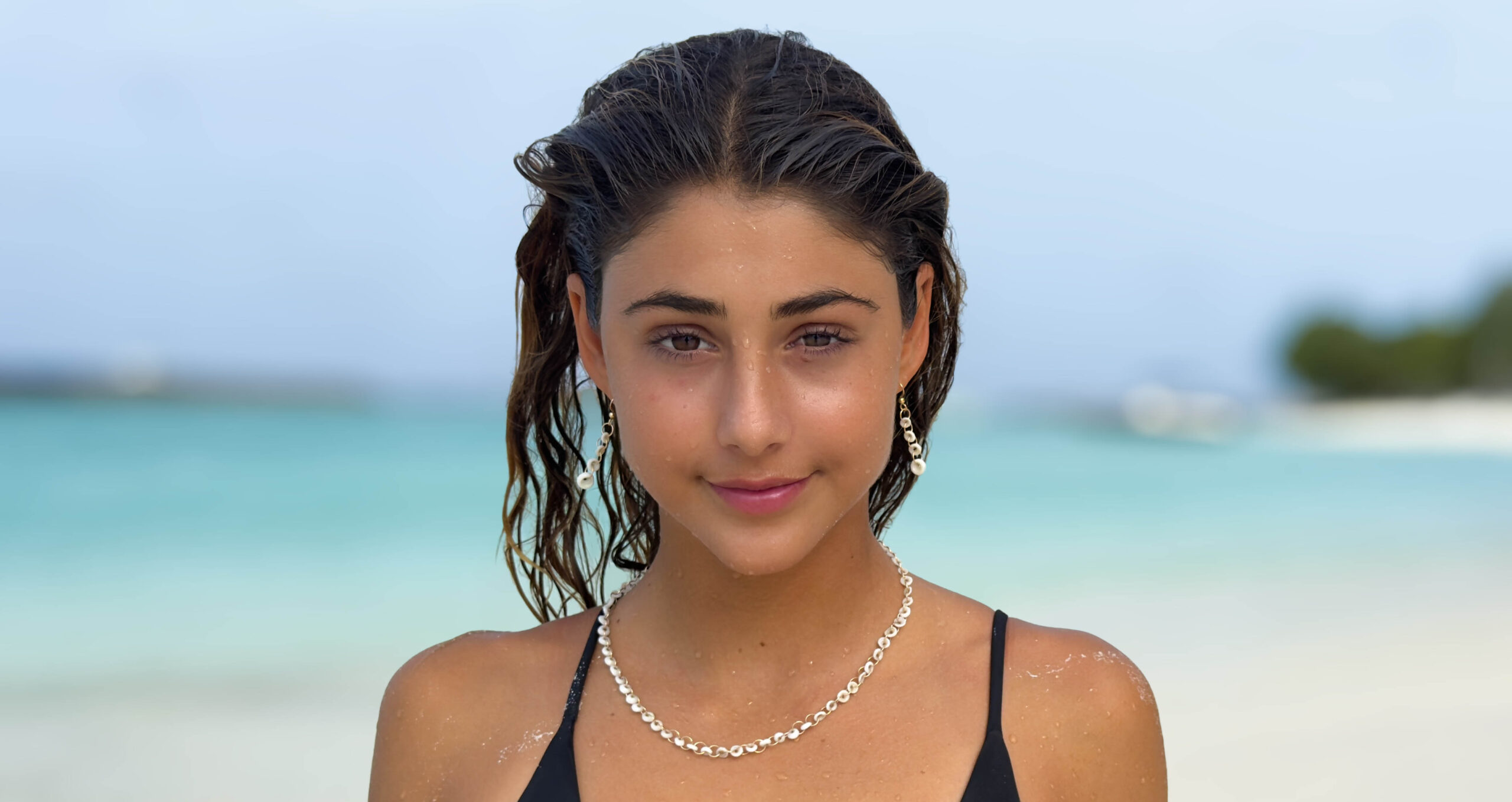 Infinity Puka Full Moon Necklace