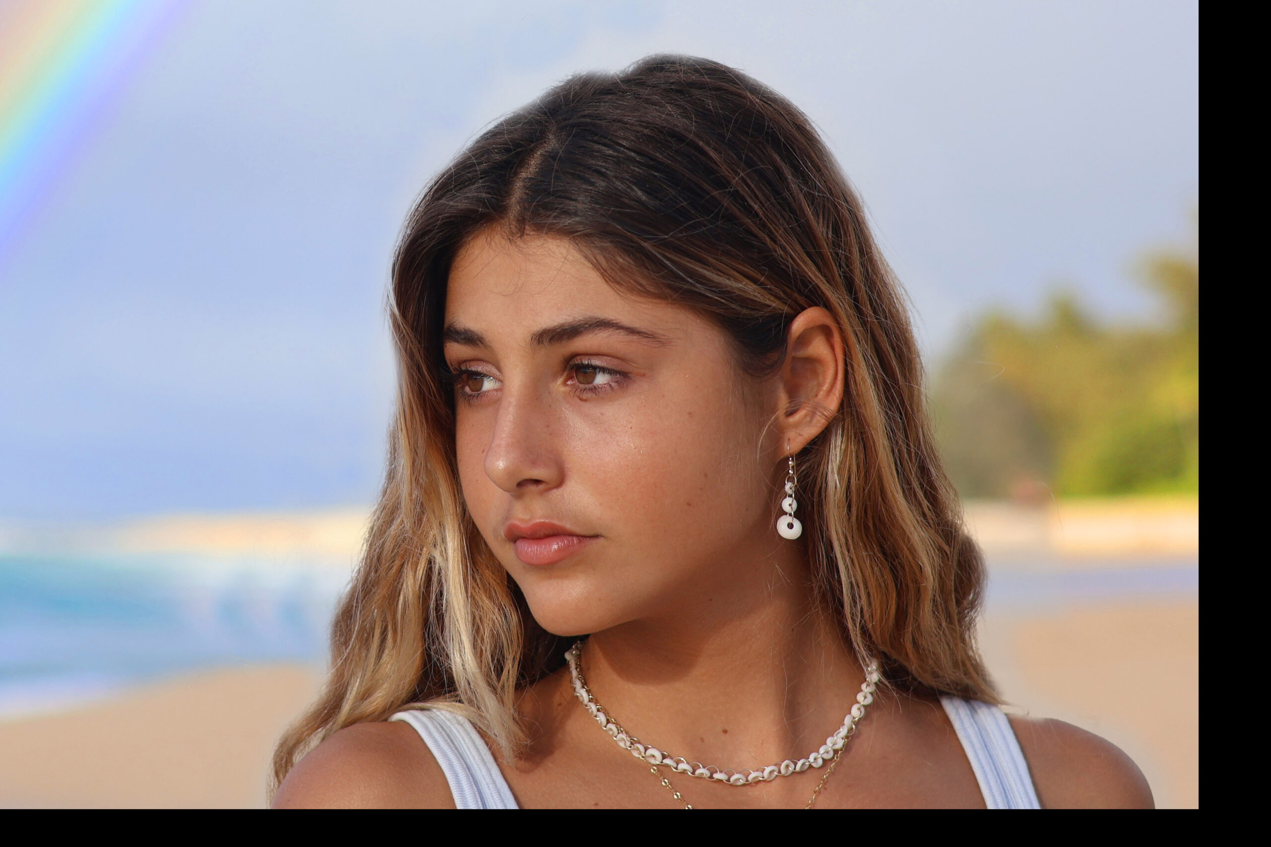 Infinity Puka Earings 3 pukas